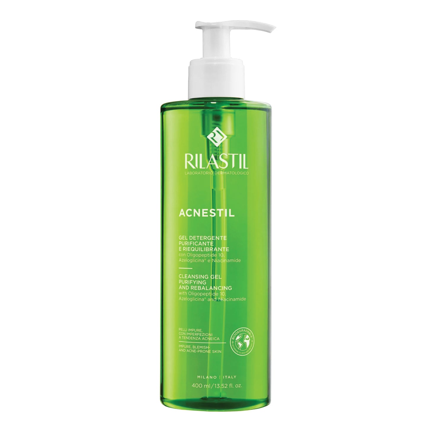 Rilastil Acnestil Gel Detergente 400ml
