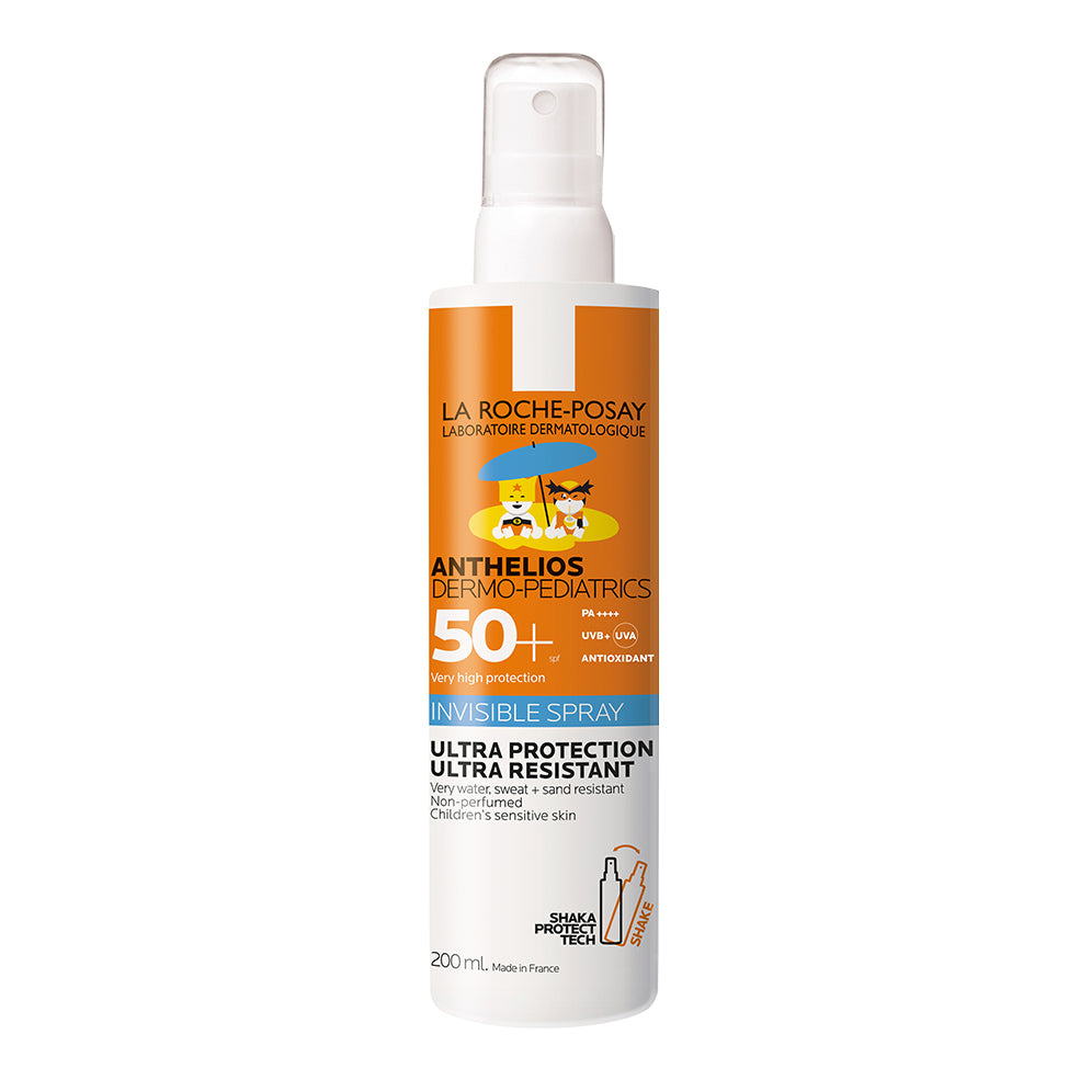 La Roche Posay Anthelios Dermo Pediatric Shaka Spf50+ Spray Invisibile Protezione Solare Molto Alta Bambini 200 ml