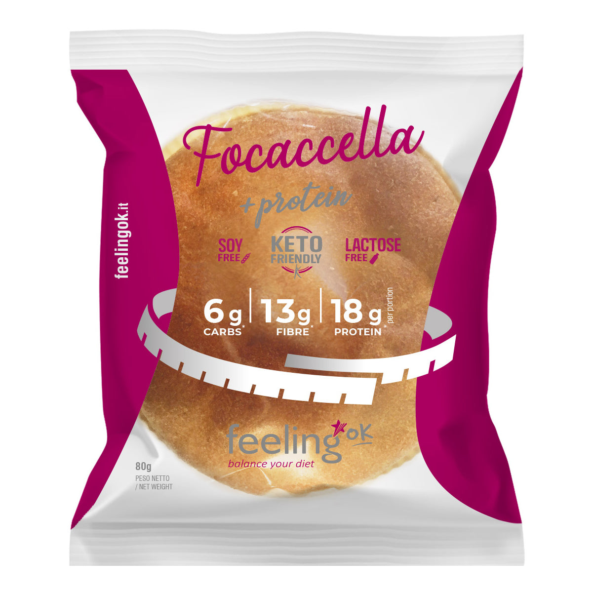 FEELING OK FOCACCELLA 80G