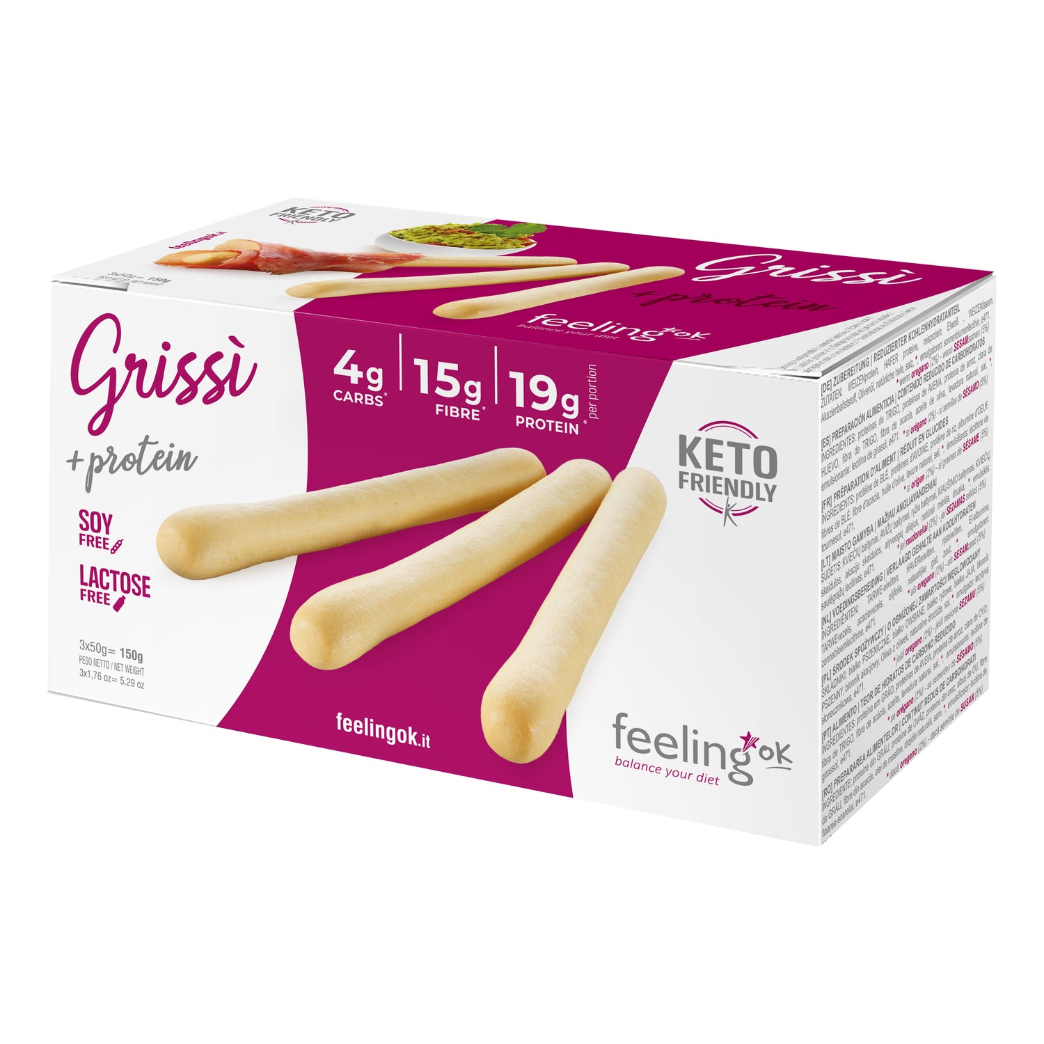 FEELING OK GRISSINO NATURAL ST