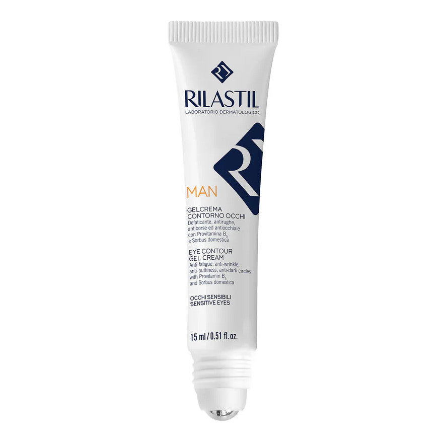 Rilastil Man Gel-Crema Contorno Occhi - pelli sensibili 15 ml