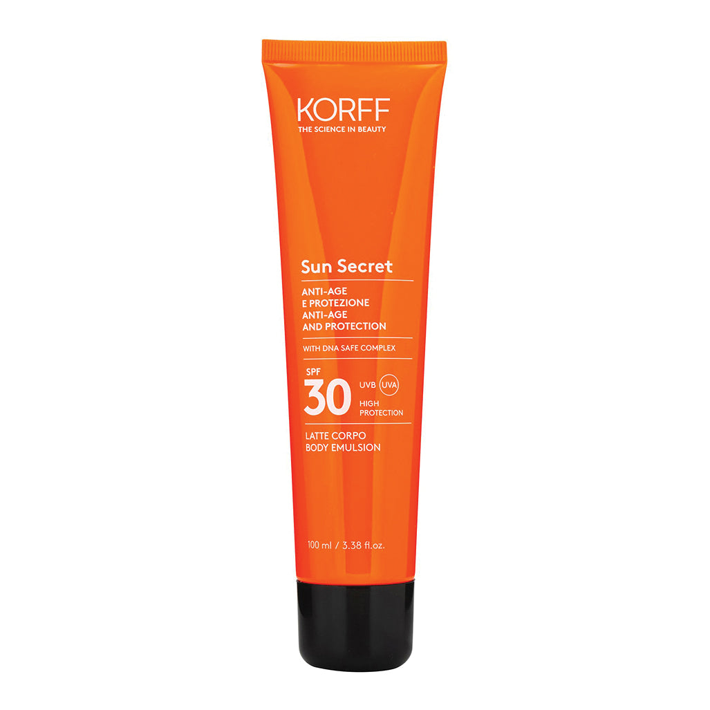 Korff Sun Secret Latte Solare Protettivo Ed Anti-Age Spf30 100ml