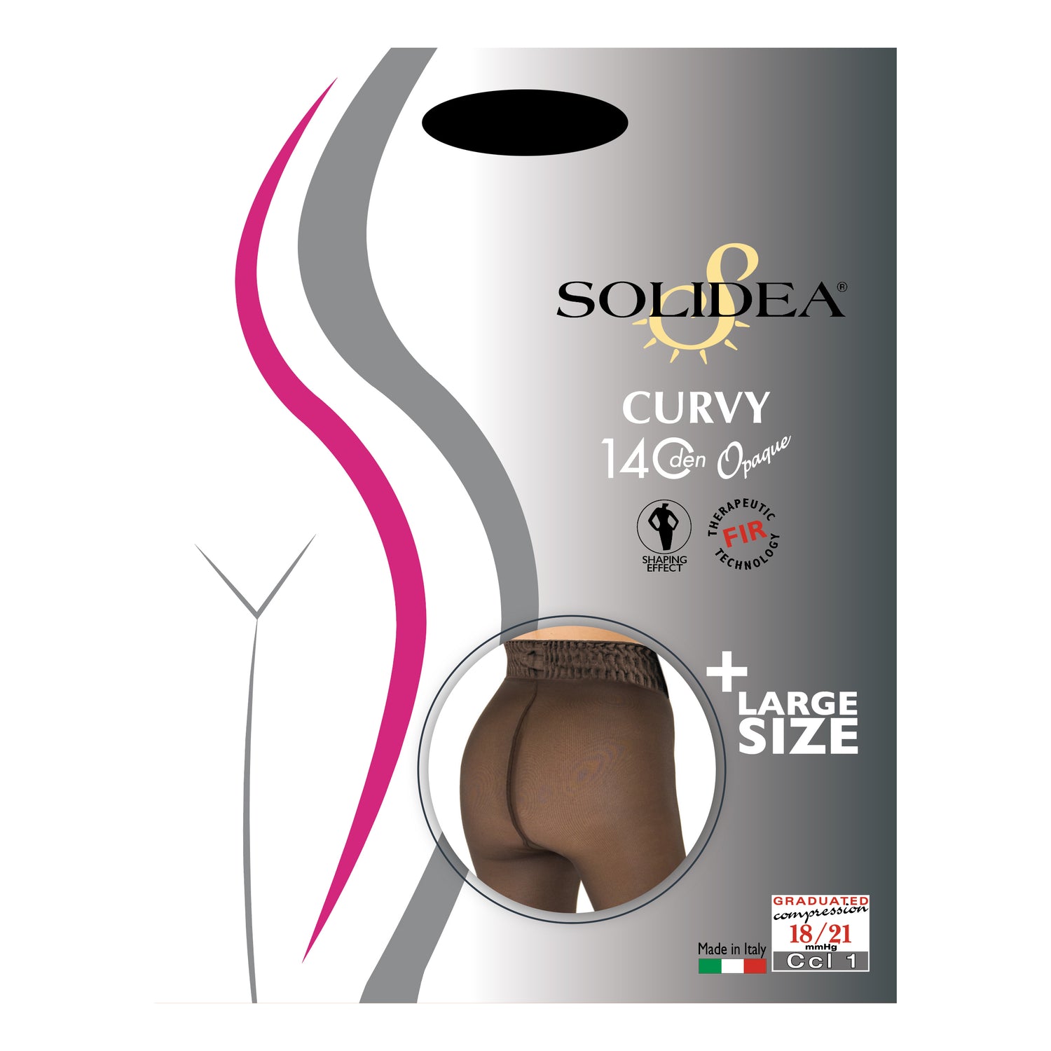 CURVY 140 OPAQUE NERO 3ML-XL