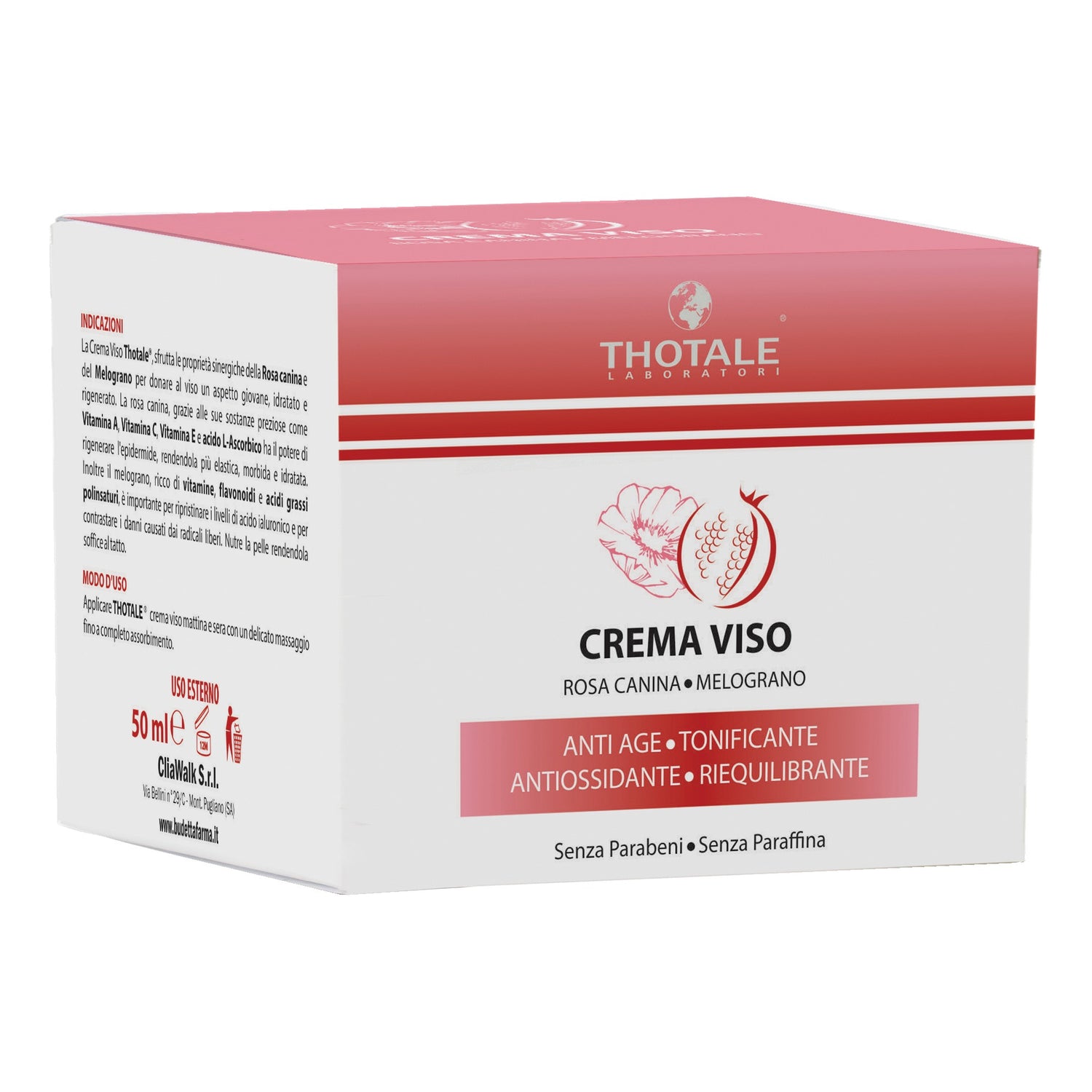THOTALE CREMA VISO ROSA/MELOGR