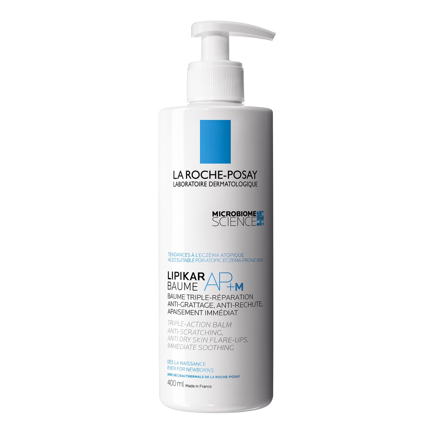 La Roche Posay Lipikar Baume Ap+ Balsamo Riparatore Pelli Molto Secche Atopiche 400ml