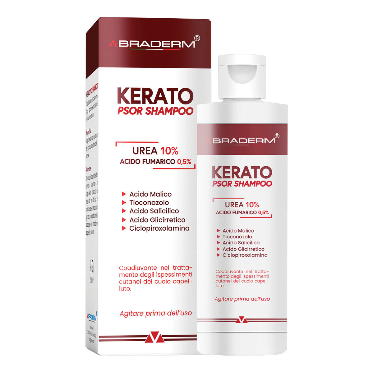 KERATO PSOR SHAMPOO BRADERM  