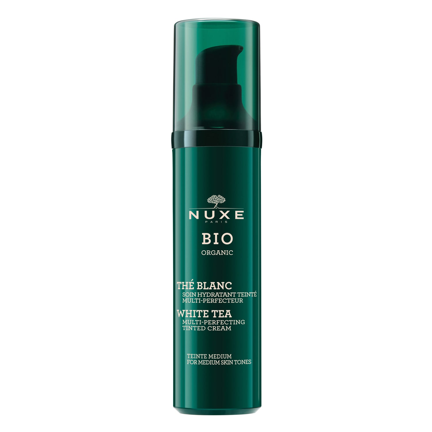 Nuxe Bio Organic Trattamento Viso Idratante Colorato Multi-Perfezione Colore Medio 50ml