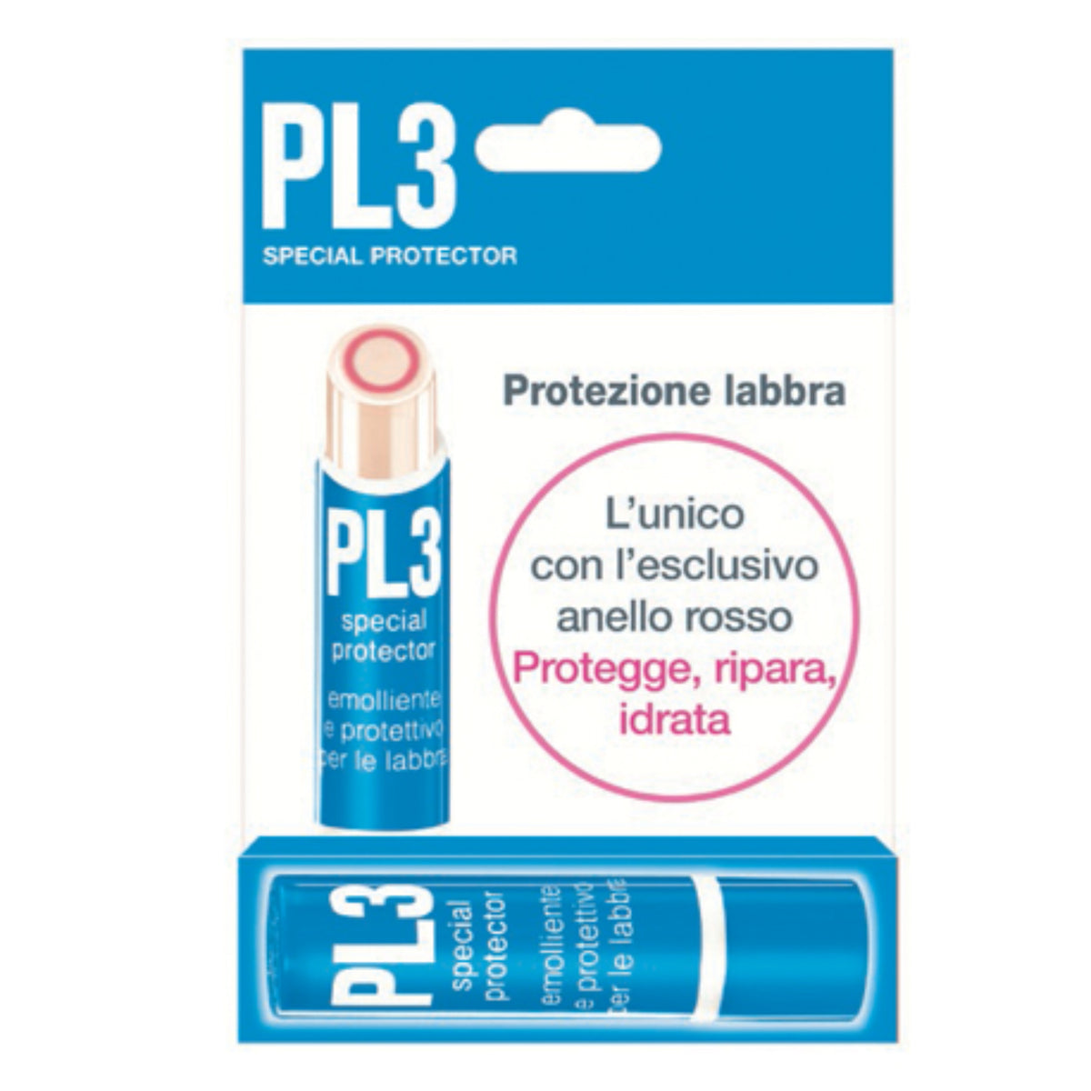 PL3 Special Protector | Stick Labbra Protettivo per Sport e Climi Estremi con Astuccio | 5g  