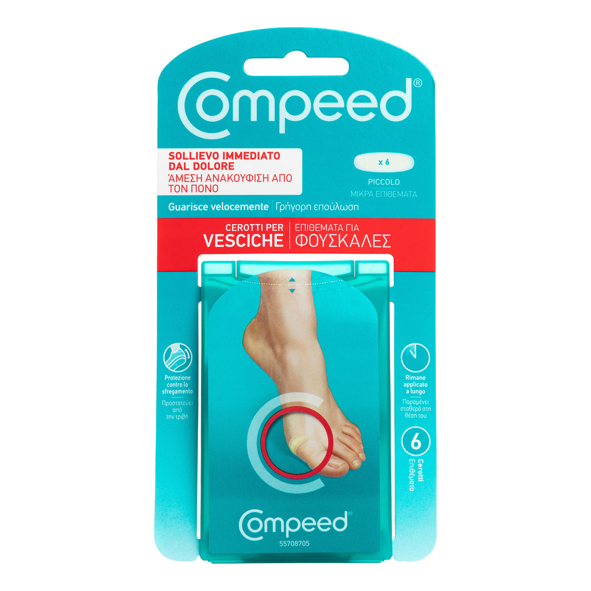 COMPEED VESCICHE PICCOLO 6PZ  