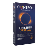 Control Finissimo Original | Preservativi Sottili Extrasensibilità | 6 Profilattici