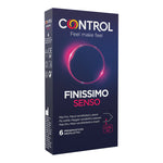 Control Finissimo Senso | Preservativi Molto Sottili Extrasensibilità | 6 Profilattici  