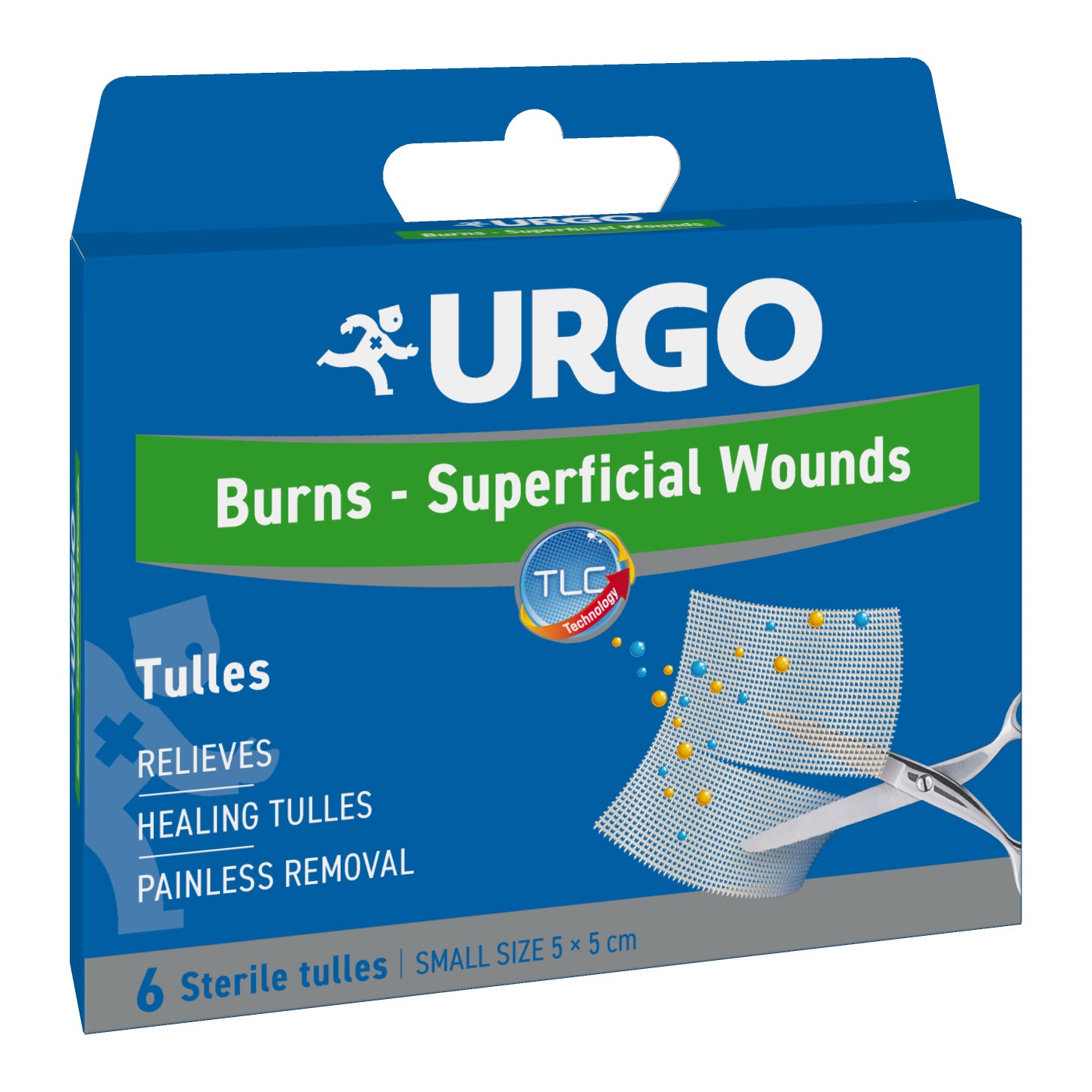 Urgo Garze Sterili Ustioni E Ferite Superficiali 5 X 5cm 6 Pezzi