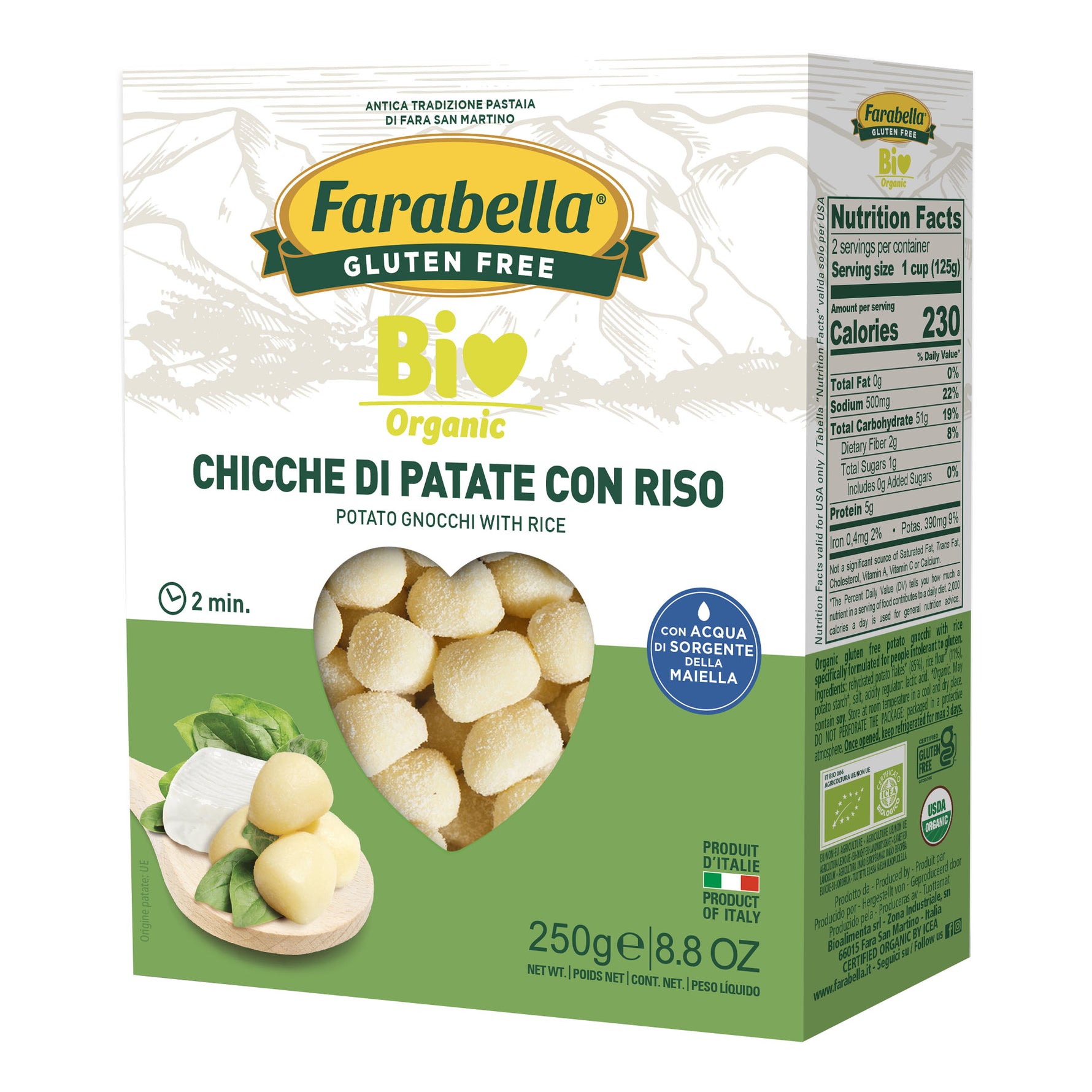 FARABELLA BIO CHICCHE PATATE
