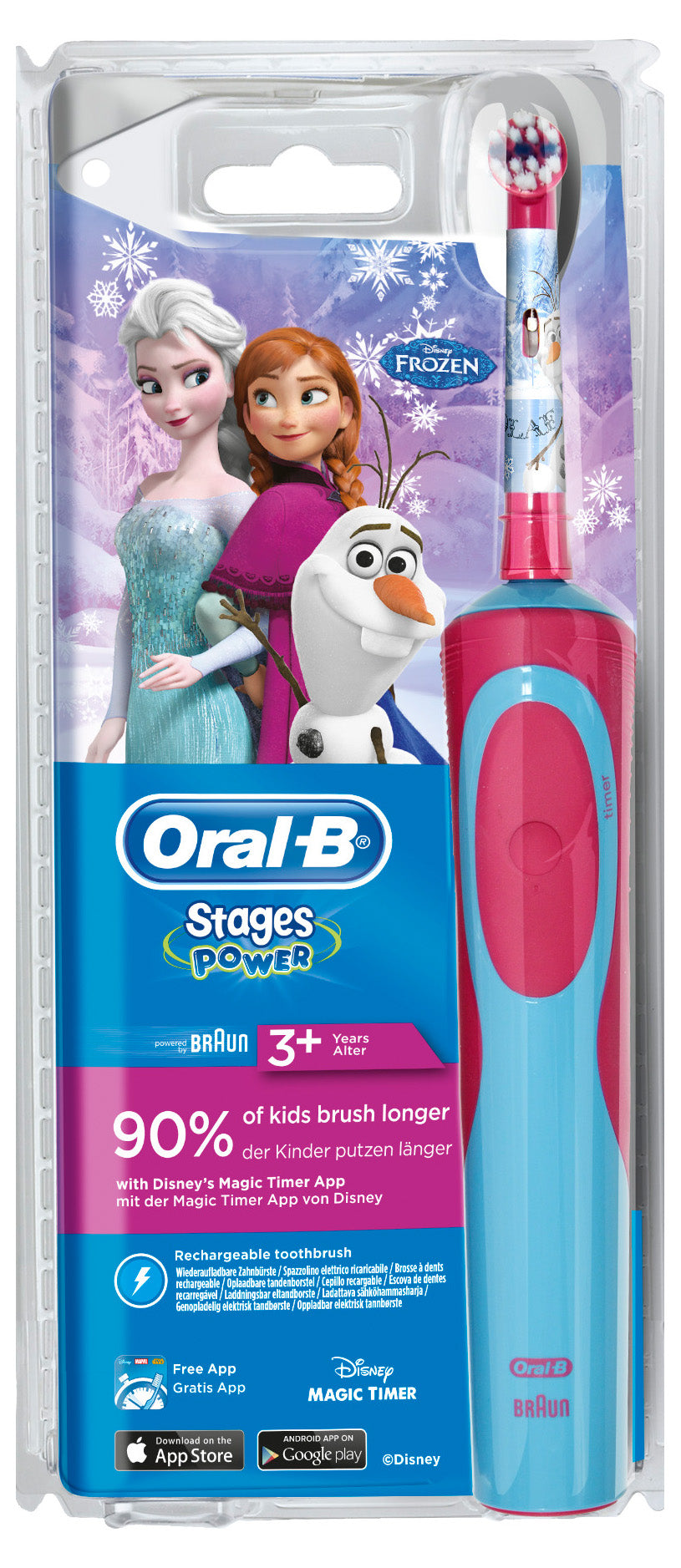 Oral-B Spazzolino Elettrico Kids Frozen  
