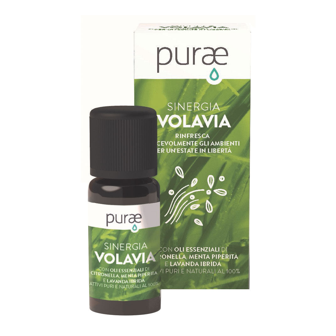 Purae Volavia Sinergia Olio Essenziale Anti-Zanzare 10ml  