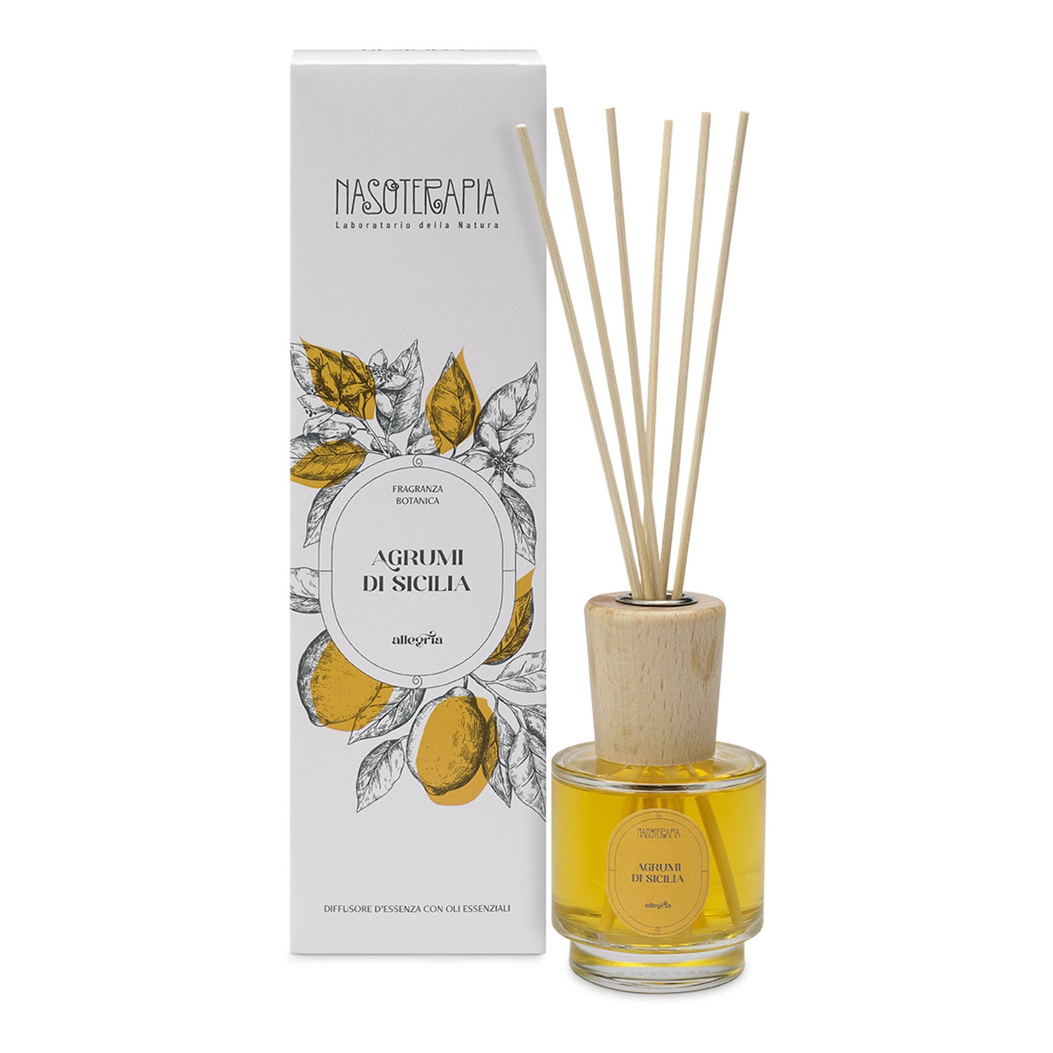 Nasoterapia Diffusore Bastoncini Agrumi Di Sicilia 100ml