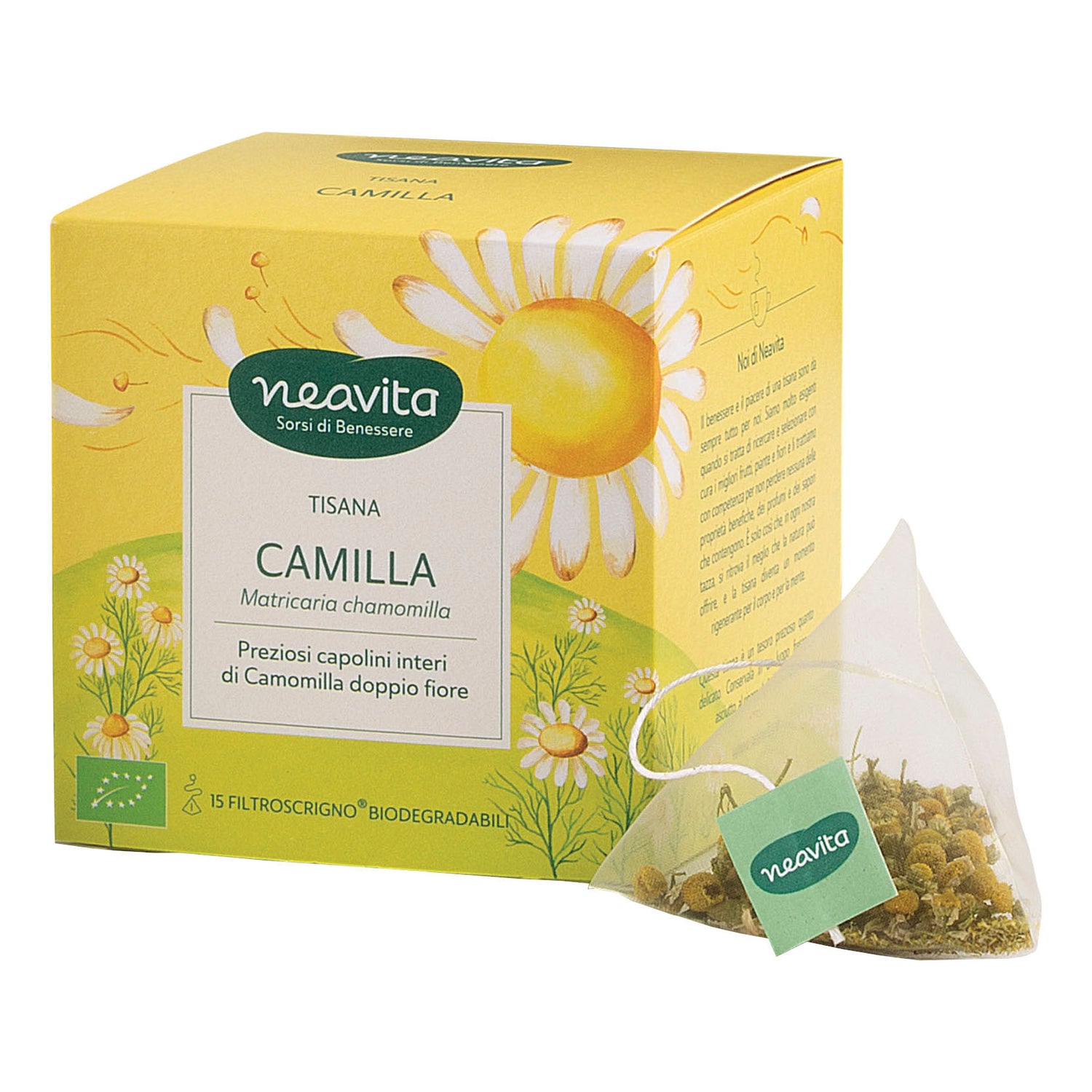 Neavita Tisana Camilla 15 FiltroScrigno