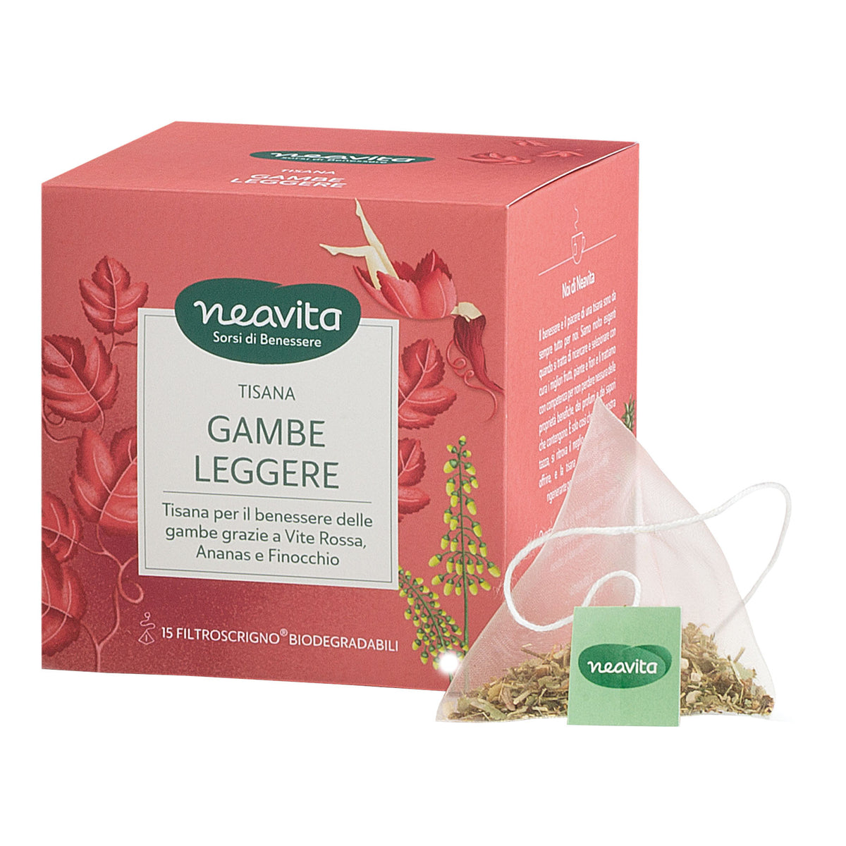 Neavita Filtroscrigno Gambe Leggere 15 Filtri  