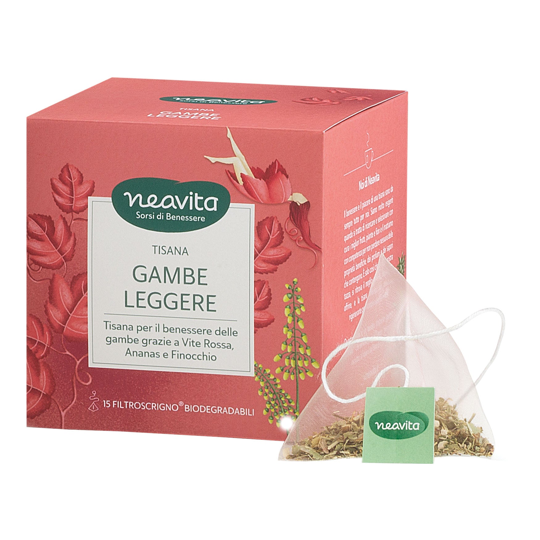 Neavita Filtroscrigno Gambe Leggere 15 Filtri
