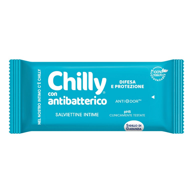 Chilly Pocket Salviette Intime Con Antibatterico 12 Pezzi