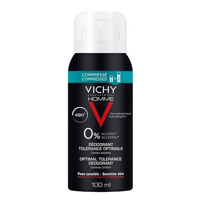 VICHY HOMME Deodorante Spray Compresso Sensitive 100 ml