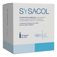 Sysacol Integratore Articolazioni | 20 Fialoidi 25ml Collagene Fortigel