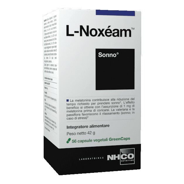 NHCO L-Noxéam | Integratore Sonno Naturale e Rilassamento | 56 Capsule  