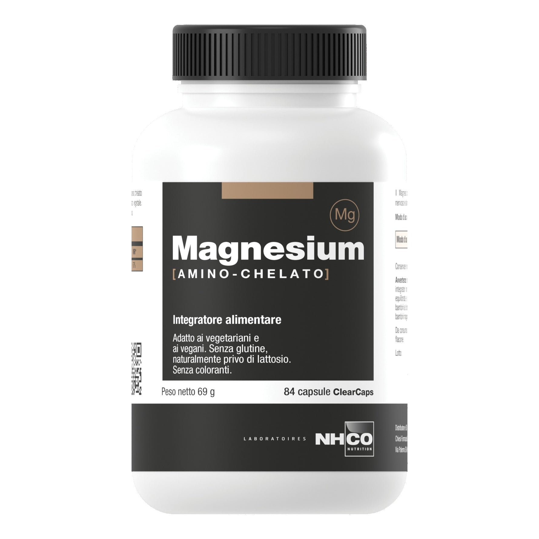NHCO Magnesium | Integratore Magnesio Alta Tollerabilità | 84 Capsule ClearCaps

