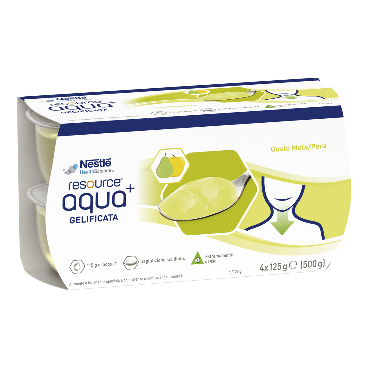 RESOURCE AQUA+APPLEPEAR 4X125G  