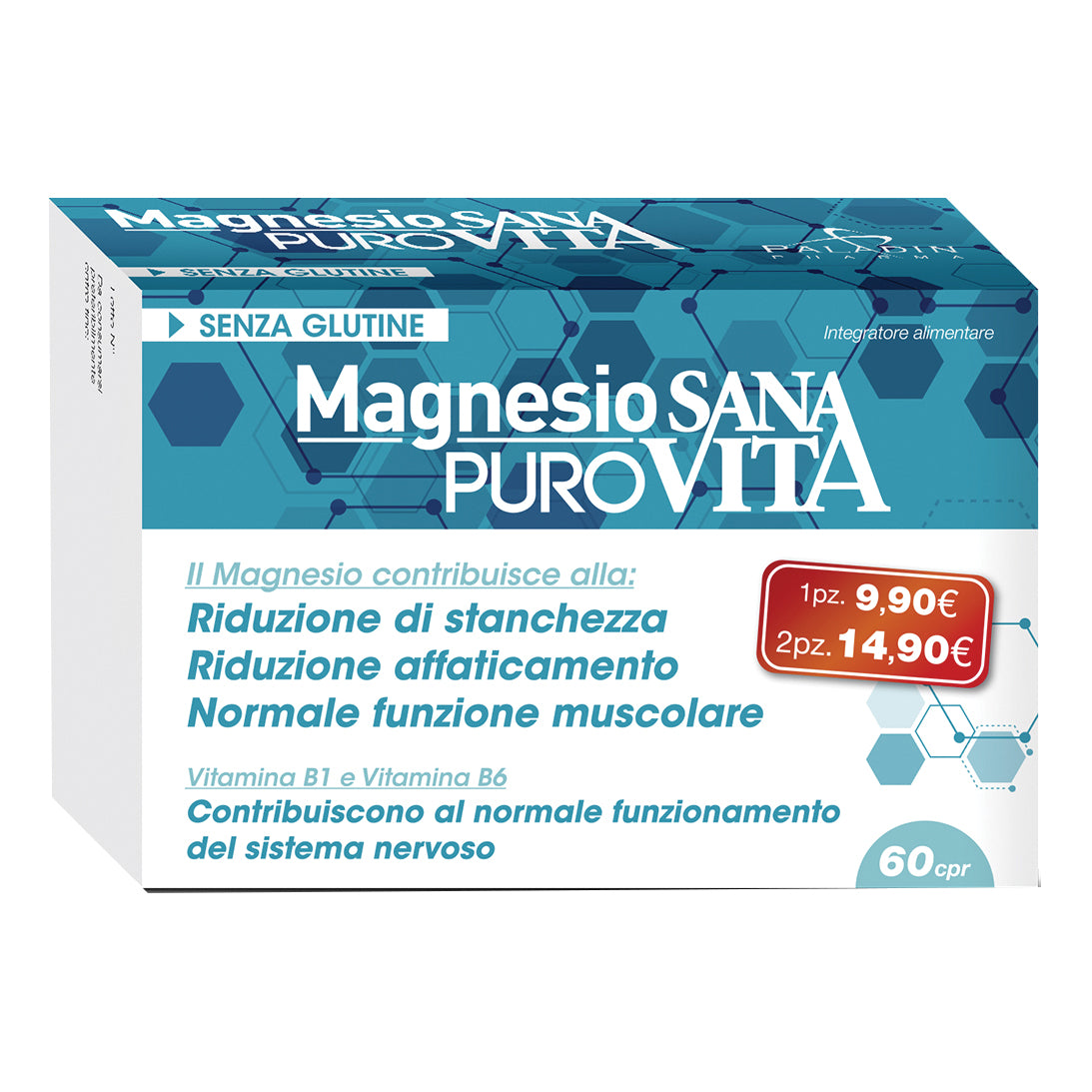 SANAVITA MAGNESIO PURO 60CPR  