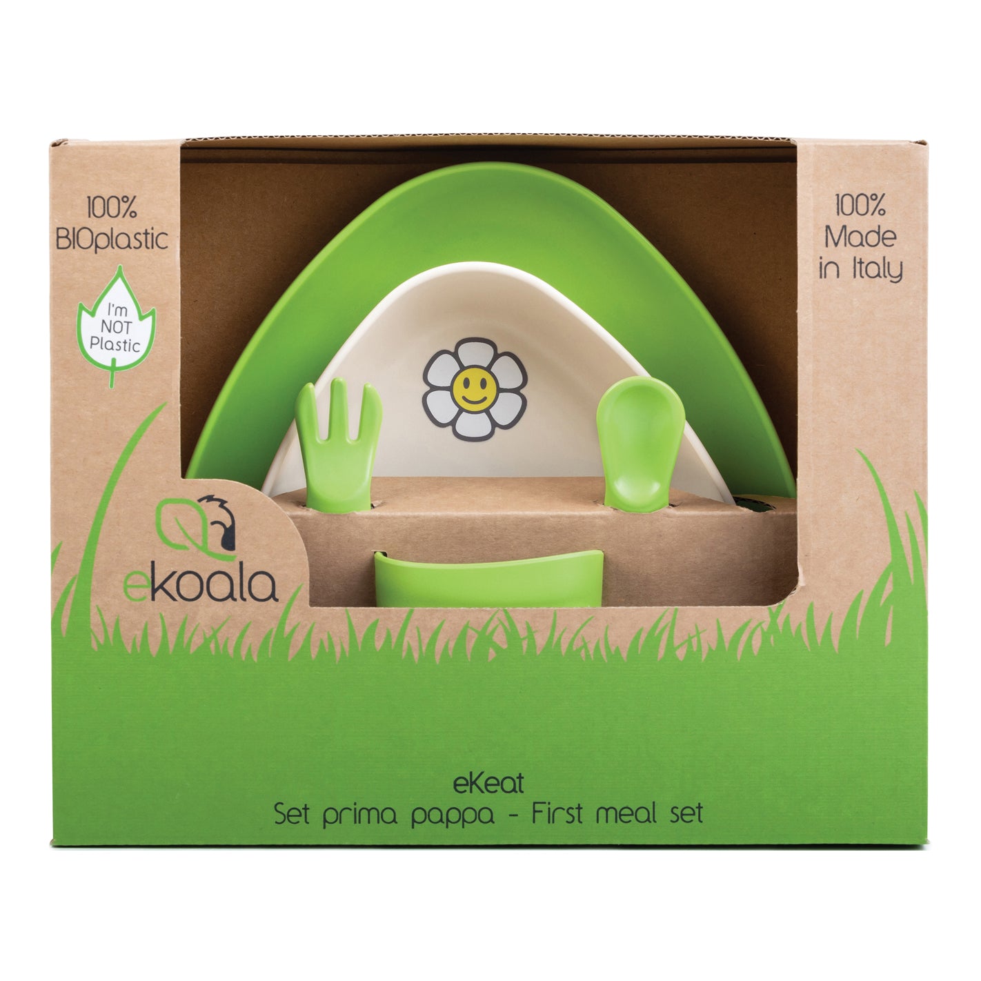 EKOALA EKEAT SET PAPPA 2 VERDE