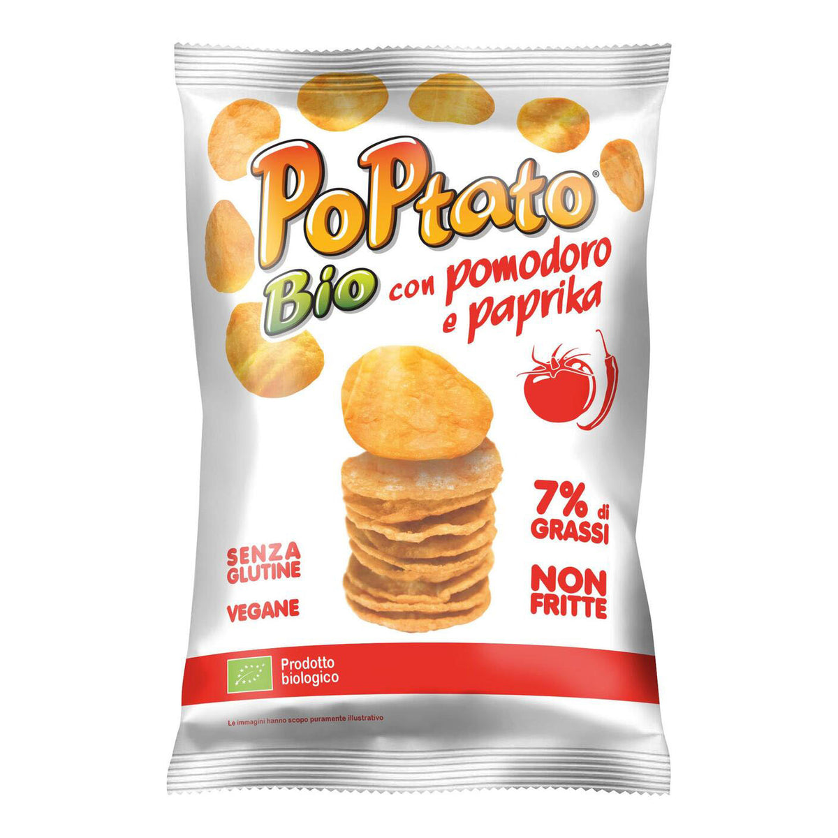 POPTATO POMODORO E PAPRIKA 40G  