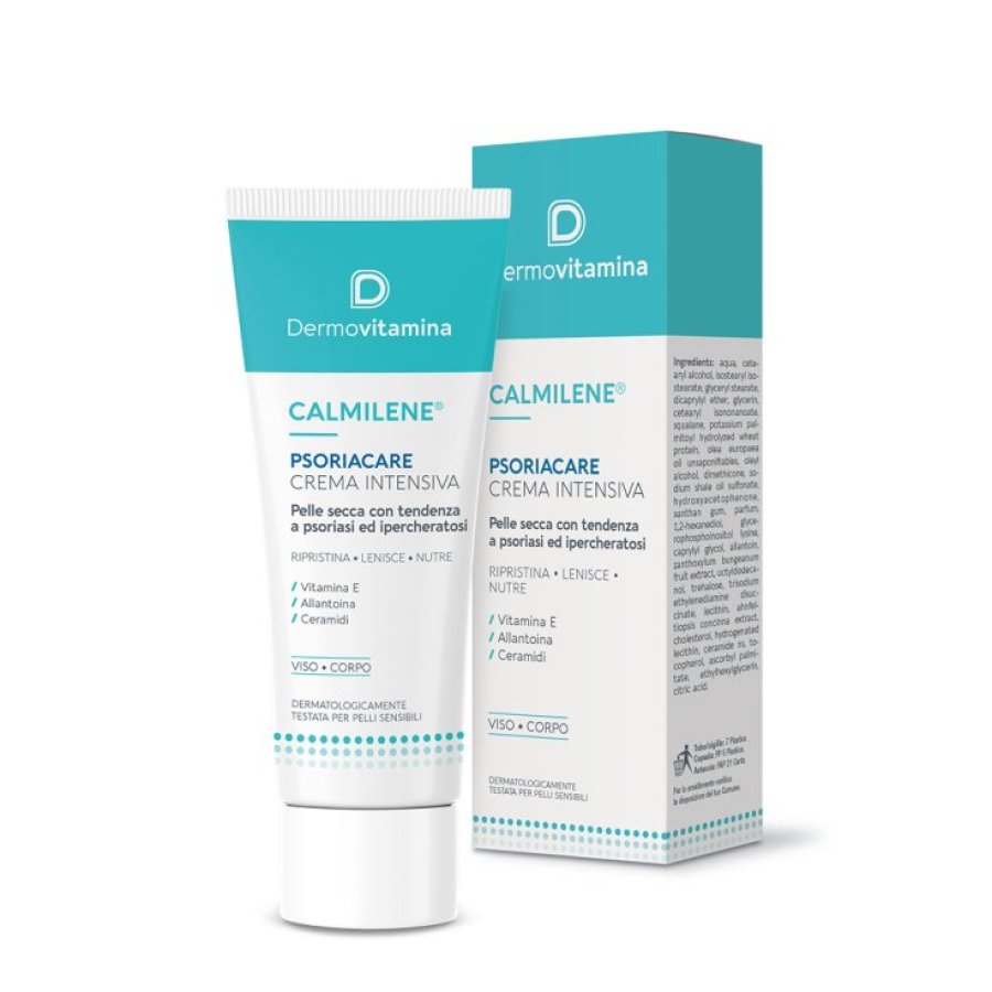 Dermovitamina Calmilene Psoriacare | Crema Psoriasi Ipercheratosi | 50ml