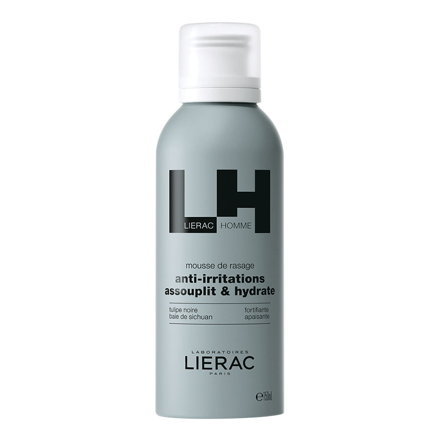 Lierac Homme Mousse Rasatura Anti-Irritazione Idratante Lenitiva 150ml