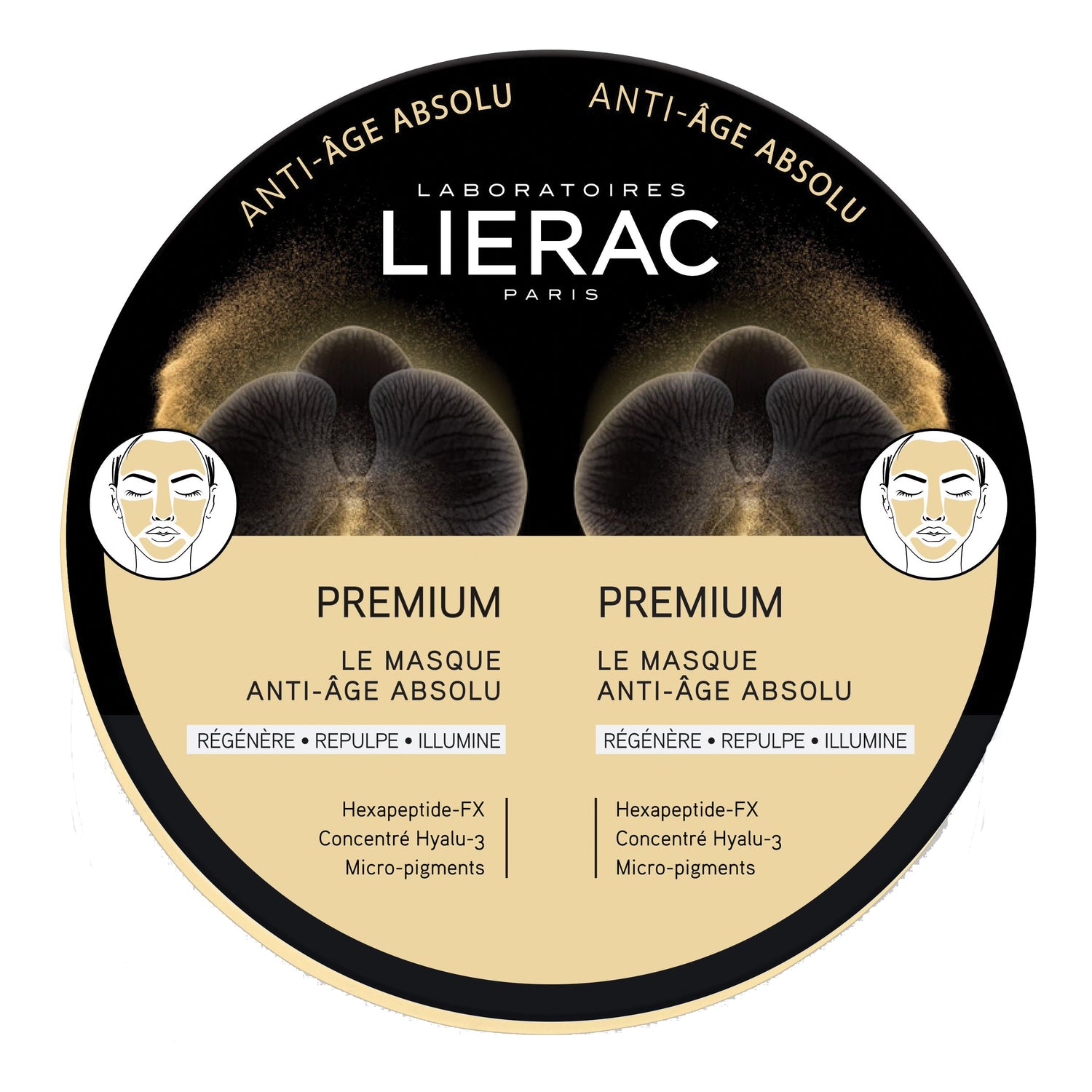 Lierac Maschera Viso Duo Premium 2 X 6ml