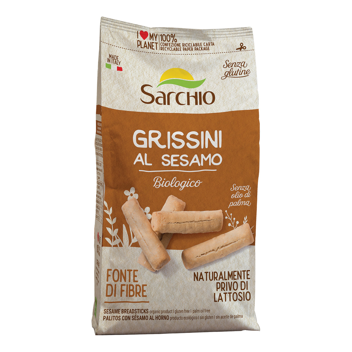 SARCHIO GRISSINI AL SESAMO180G  