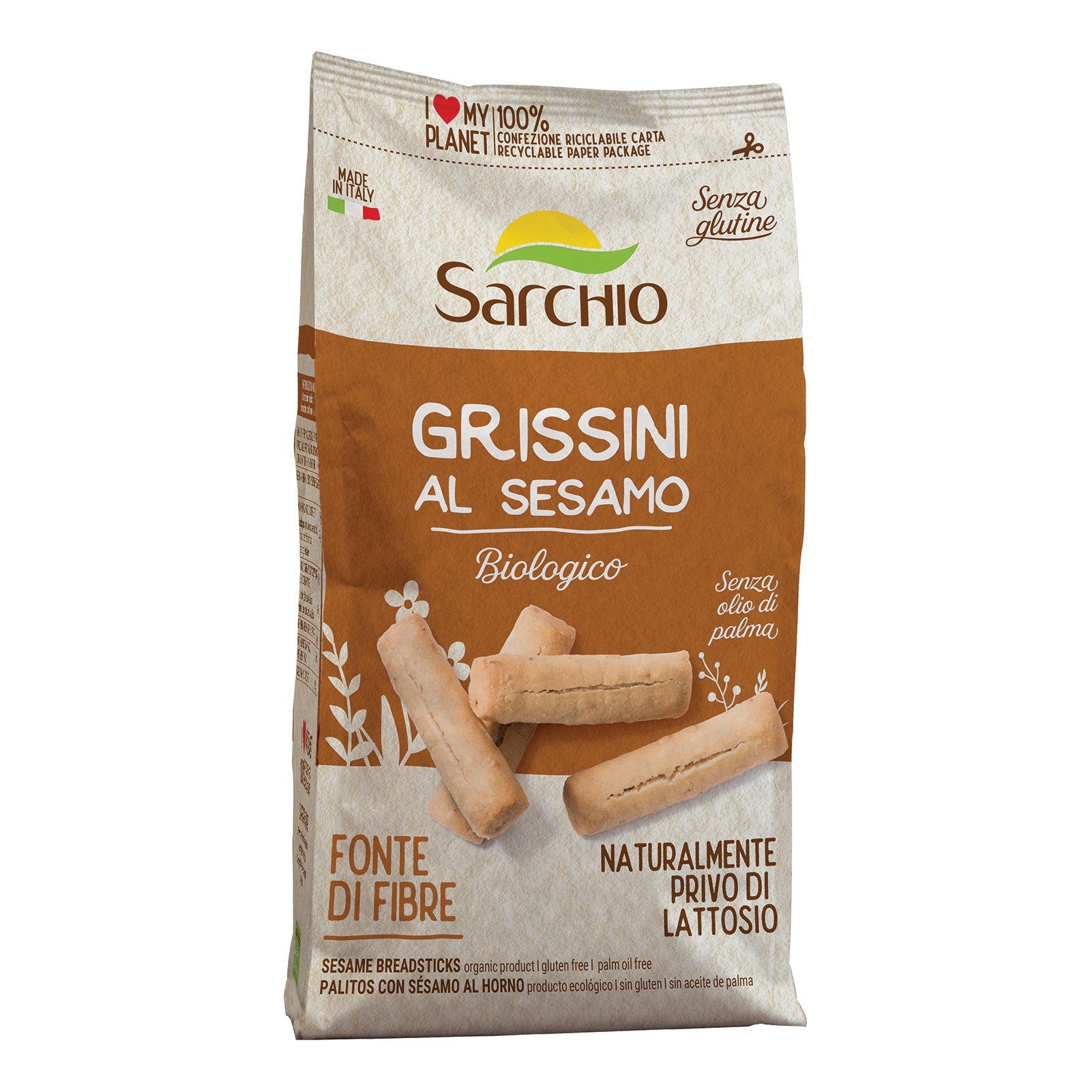 SARCHIO GRISSINI AL SESAMO180G
