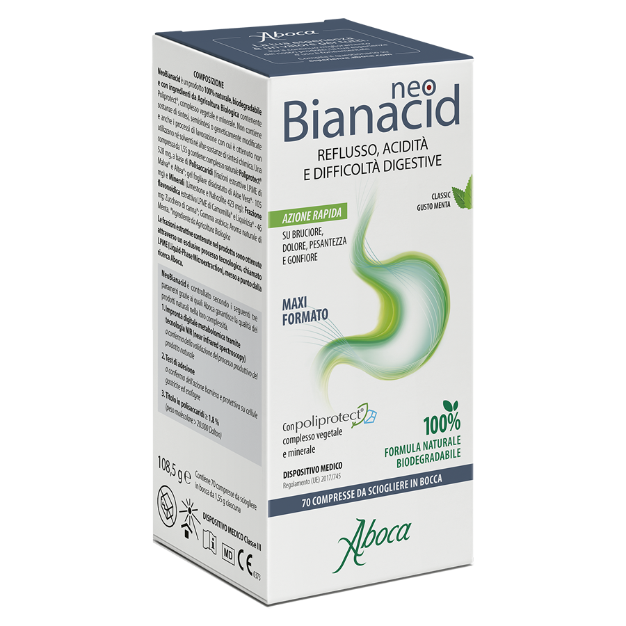 NEOBIANACID 70CPR MASTICABILI