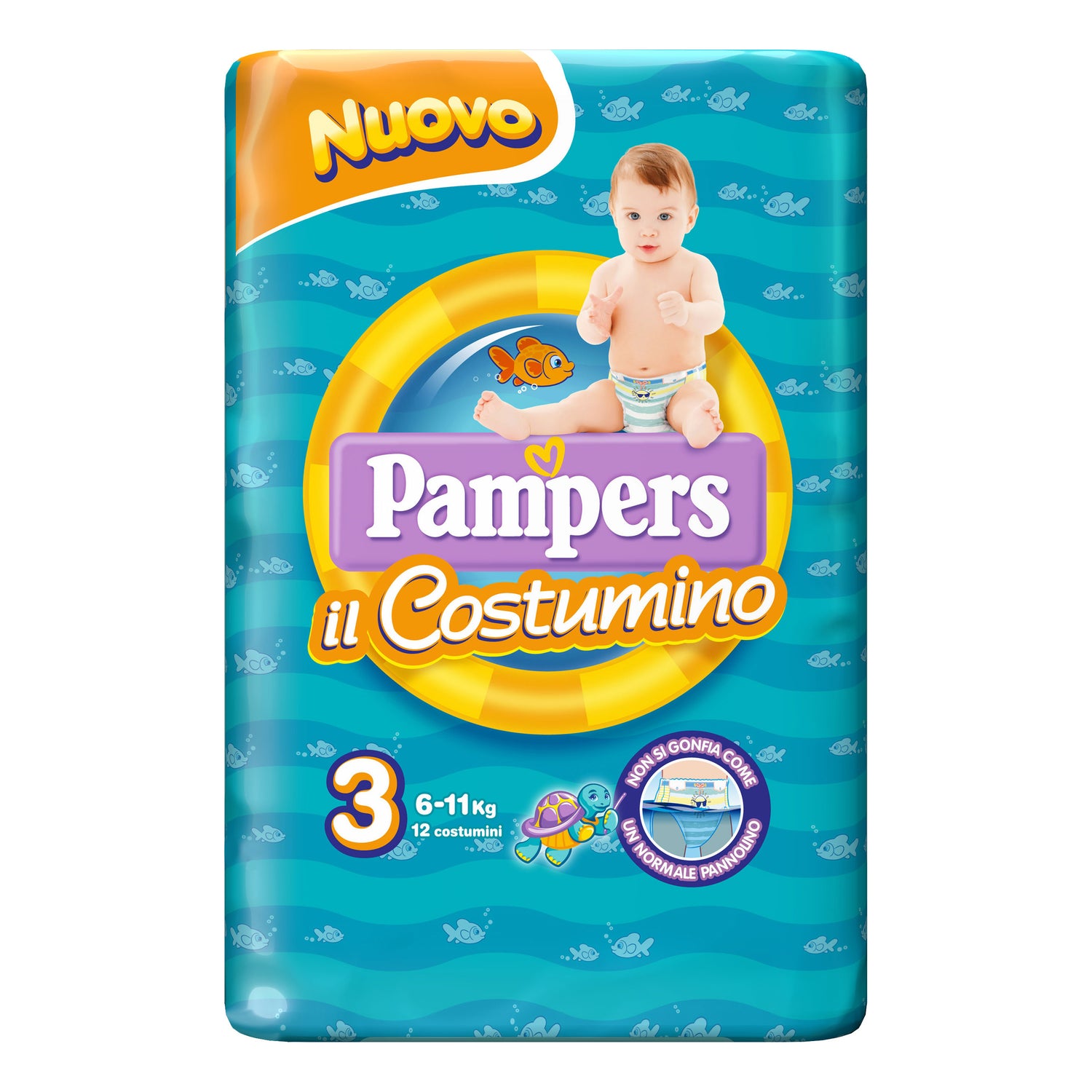 PAMPERS COST BB SHARK 3-4 12PZ