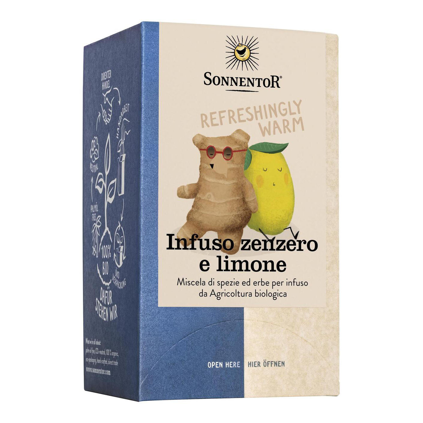 INFUSO ZENZERO/LIMONE 18FILTRI
