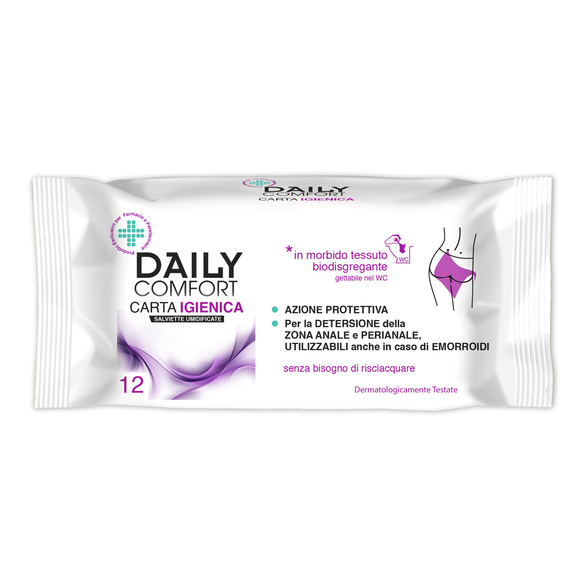 DAILY COMFORT CARTA IGIEN 12PZ  