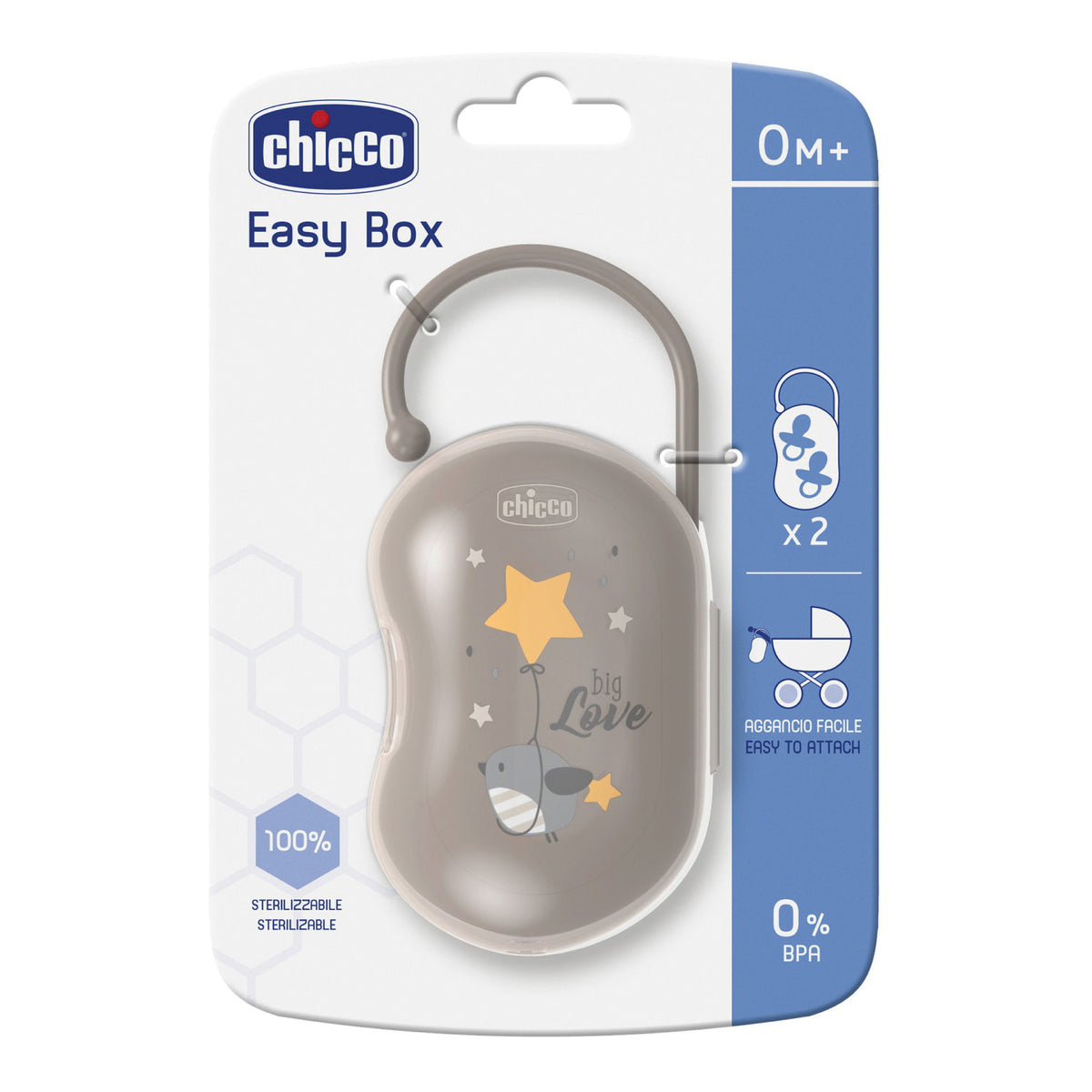 CH PORTA SUCCHIETTO NEUTRO 2PZ  