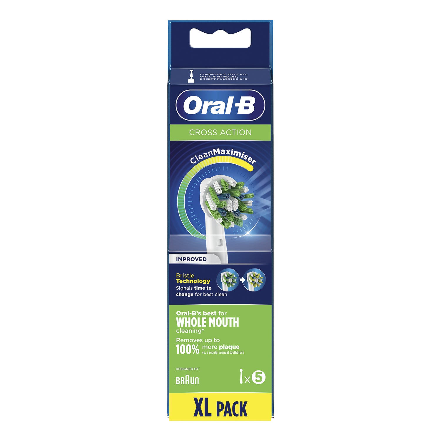 Oral-B Testine Di Ricambio EB50 Cross Action 5 Pezzi