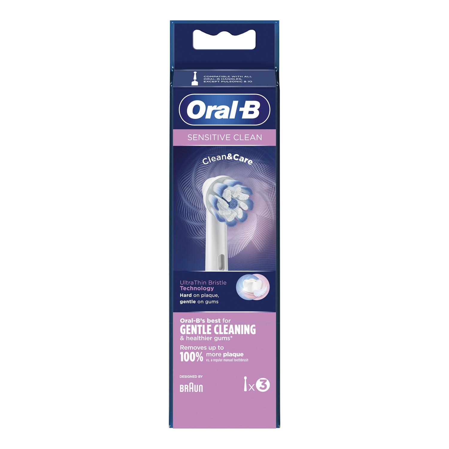Oral-B Testine Di Ricambio Sensitive Clean 3 Pezzi