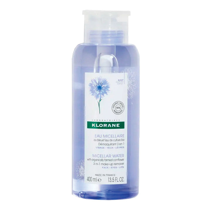 Klorane Acqua Micellare Struccante Al Fiordaliso Bio 400ml  