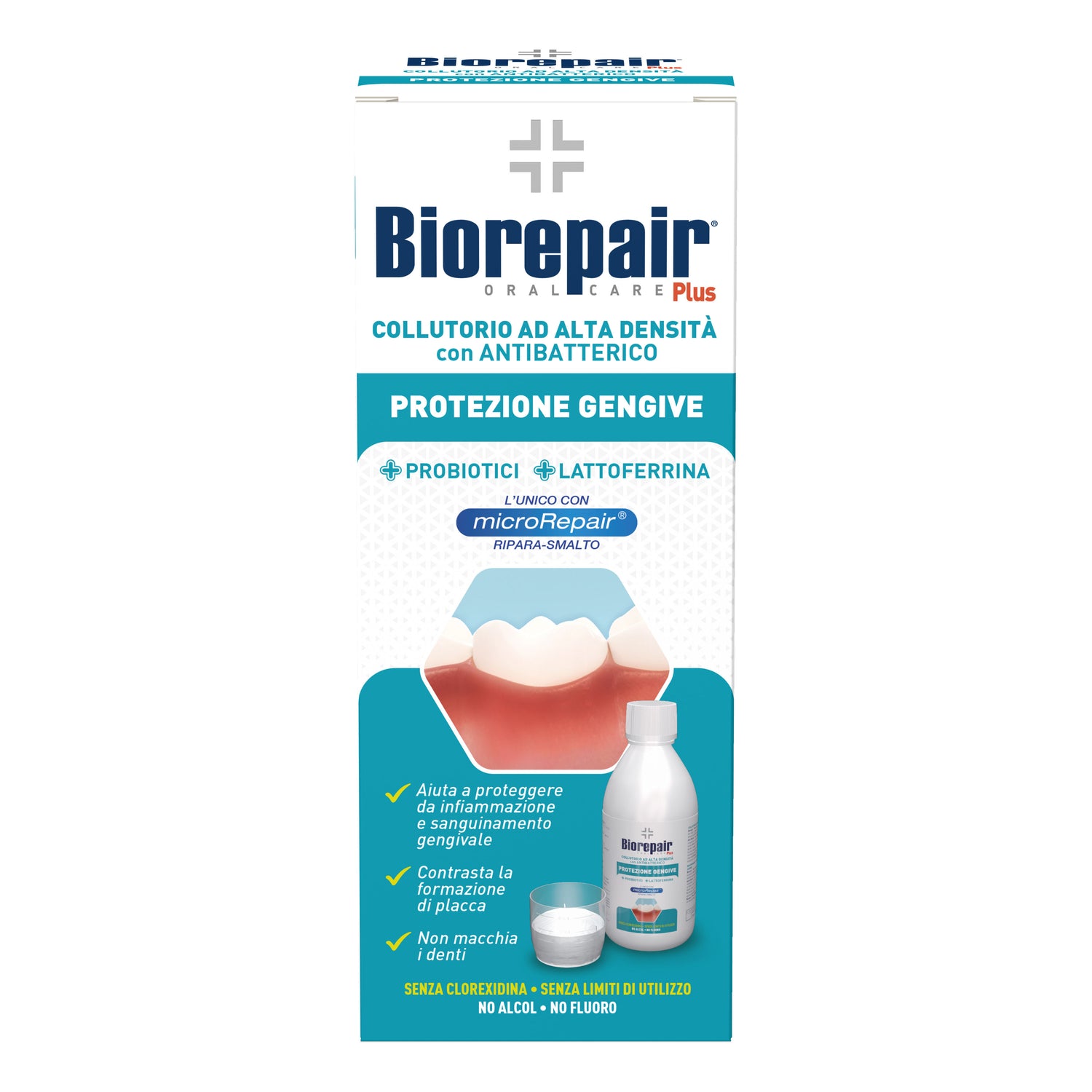 Biorepair Plus Collutorio Con Antibatterico Trattamento Intensivo 250ml