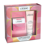 Lierac Cofanetto Supra Radiance Crema Notte Anti-Ox Rinnovatrice 50 Ml + Crema Mousse Struccante 150ml  
