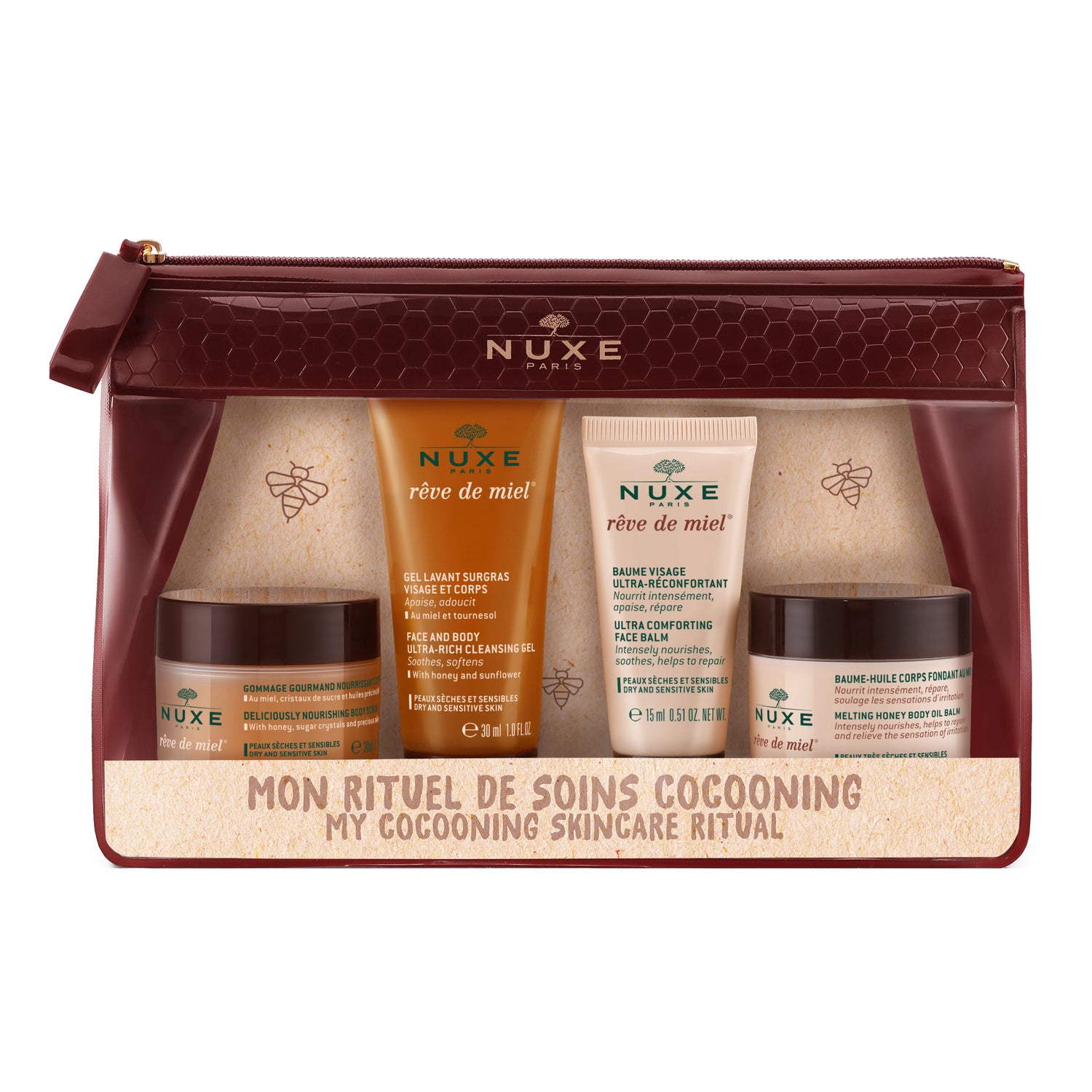 Nuxe Trousse Reve De Miel Cocooning Pouch