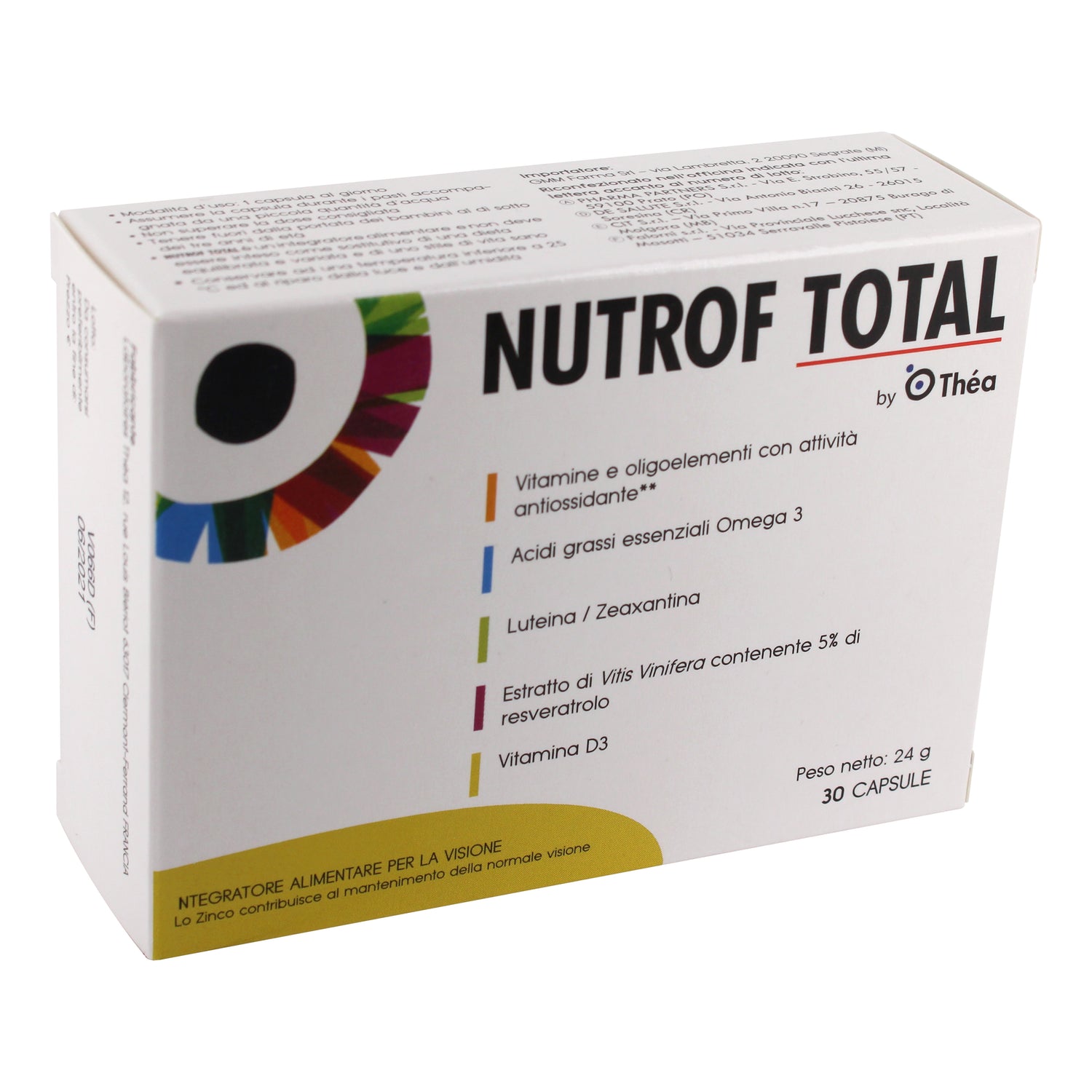 NUTROF TOTAL 30CPS
