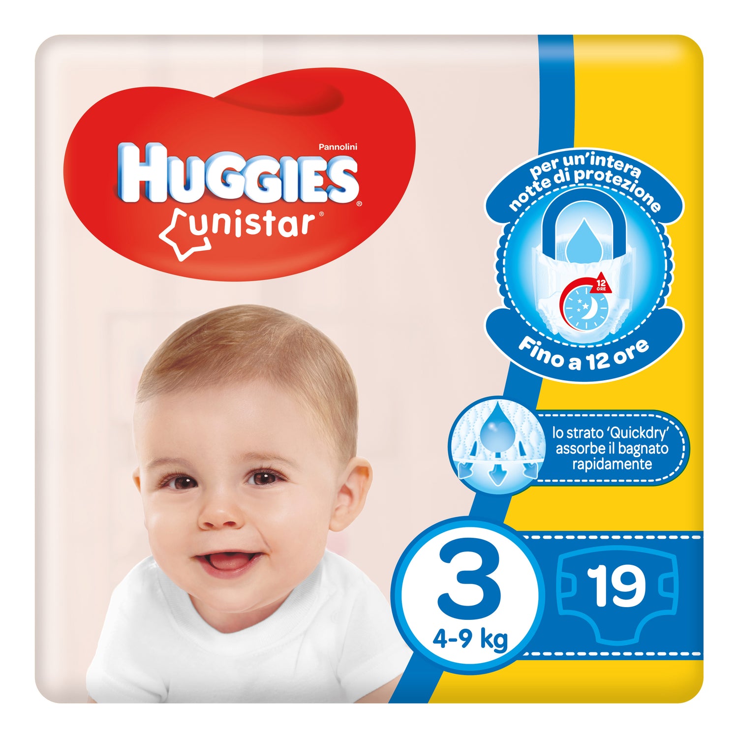 HUGGIES UNISTAR TG 3 48PZ